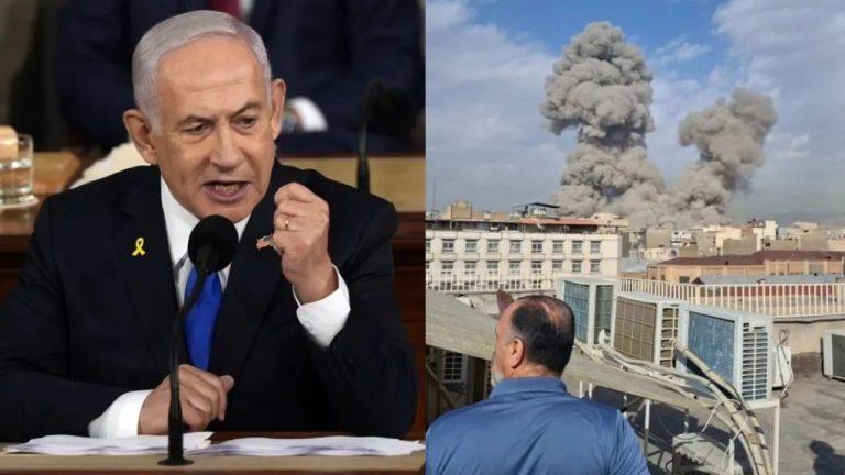 अमेरिका-इजराइल का ईरान पर हमला, बेंजामिन नेतन्याहू ने दिया बड़ा बयान, कहा- आतंकी शासन को खत्म करना लक्ष्य