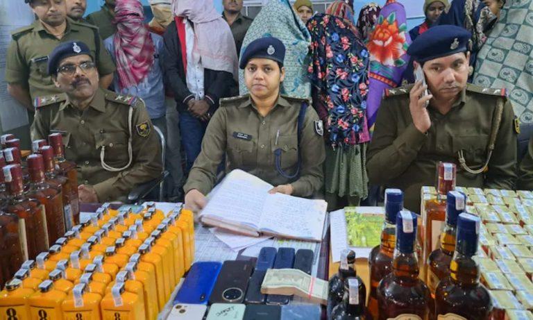 शराब तस्करी वाली लेडी गैंग का भंडाफोड़, गंगा स्नान के बहाने देती थी अपने काम को अंजाम, 11 महिलाओं समेत 14 गिरफ्तार