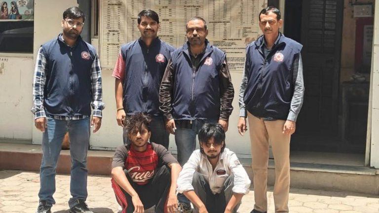 इंदौर क्राइम ब्रांच की बड़ी कार्रवाई, लाखों रुपये की एमडी ड्रग्स की जब्त, दो आरोपी गिरफ्तार