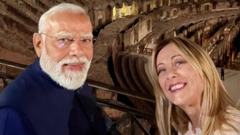 PM मोदी का इटली दौरा, जॉर्जिया मेलोनी ने गर्मजोशी से किया स्वागत