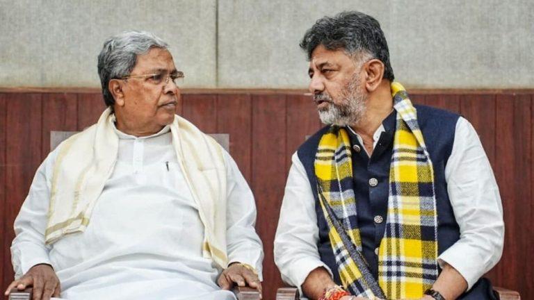 मंत्रिपरिषद के गठन पर मंथन के लिए दिल्ली में शिवकुमार और सिद्धारमैया, कल शाम होगा शपथ ग्रहण
