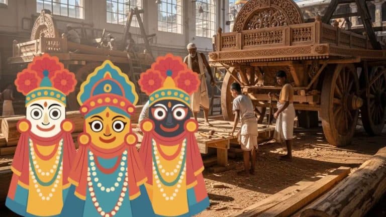 जगन्नाथ रथ यात्रा 2026 में अब सिर्फ 2 दिन बाकी, तैयार हुए भगवान जगन्नाथ, बलभद्र और सुभद्रा के रथ
