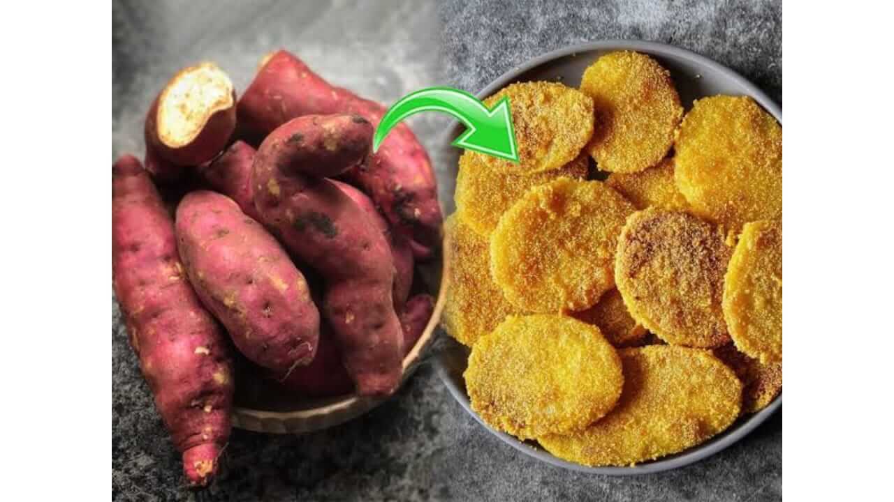 Shravan Recipe : उपवासाला घरी बनवा चविष्ट आणि कुरकुरीत बटाटा- रताळ्याचे काप