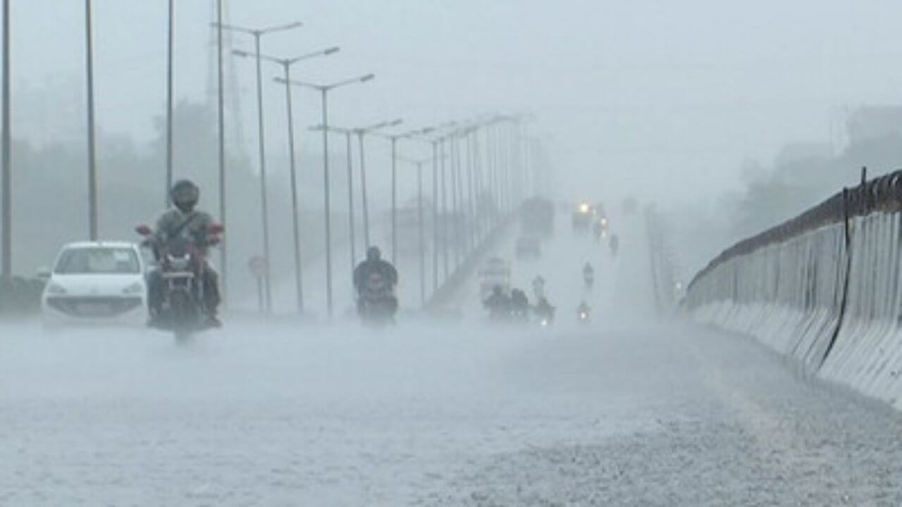 Maharashtra Rain Update : पुढील 24 तासांसाठी 5 जिल्ह्यात रेड अलर्ट; कोकण किनारपट्टीला उंच लाटांचा इशारा