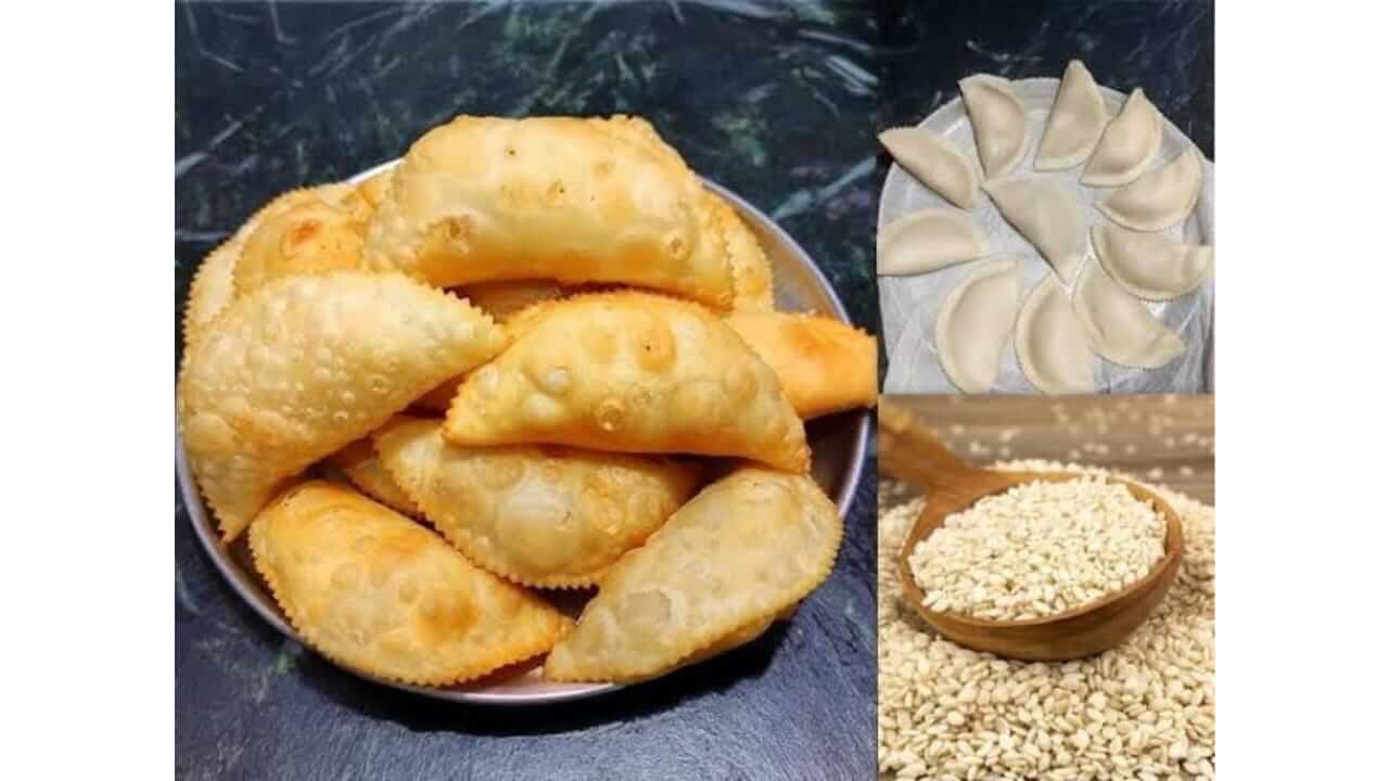 Nagpanchami Special Recipe : खुसखुशीत पारंपरिक तिळाच्या करंज्या यंदाच्या नागपंचमीला बनवून बघाच…