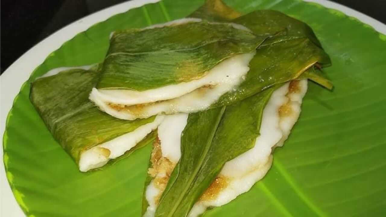 Shravan Special Recipe : यंदा नागपंचमीला करा कोकणातल्या पारंपरिक हळदीच्या पानातील पातोळ्या