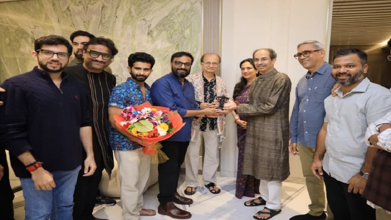 ‘दशावतार’ कथा कोकणची, व्यथा संपूर्ण महाराष्ट्राची, सिनेमाच्या टिमने घेतली पक्षप्रमुख उद्धव ठाकरेंची भेट