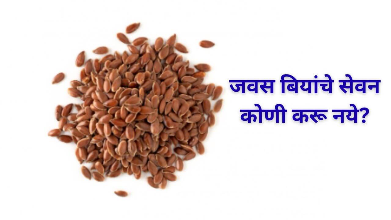 तुम्हालाही आहेत ‘या’ आरोग्य समस्या? मग अजिबात करू नका जवस बियांचे सेवन