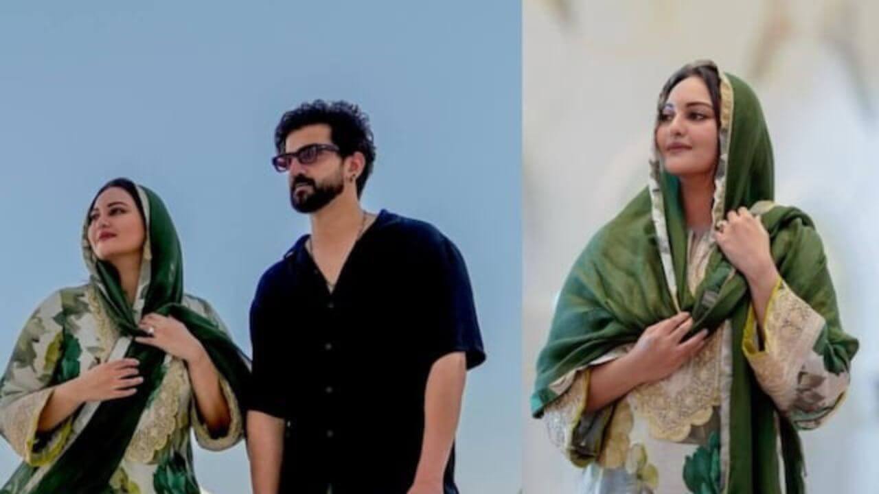 Sonakshi Sinha : सोनाक्षीने पती झहीरसोबत मशिदीतून शेअर केले फोटो, ट्रोलर्सना म्हणाली, “नीट बघं आम्ही…