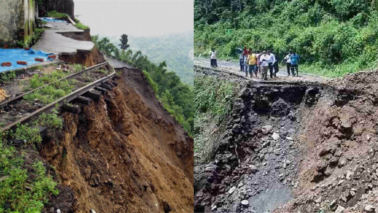 पश्चिम बंगालच्या दार्जिर्लिंगमध्ये भुस्खलनात 17 जणांचा मृत्यू; अनेक गावांमध्ये बचावकार्य सुरू
