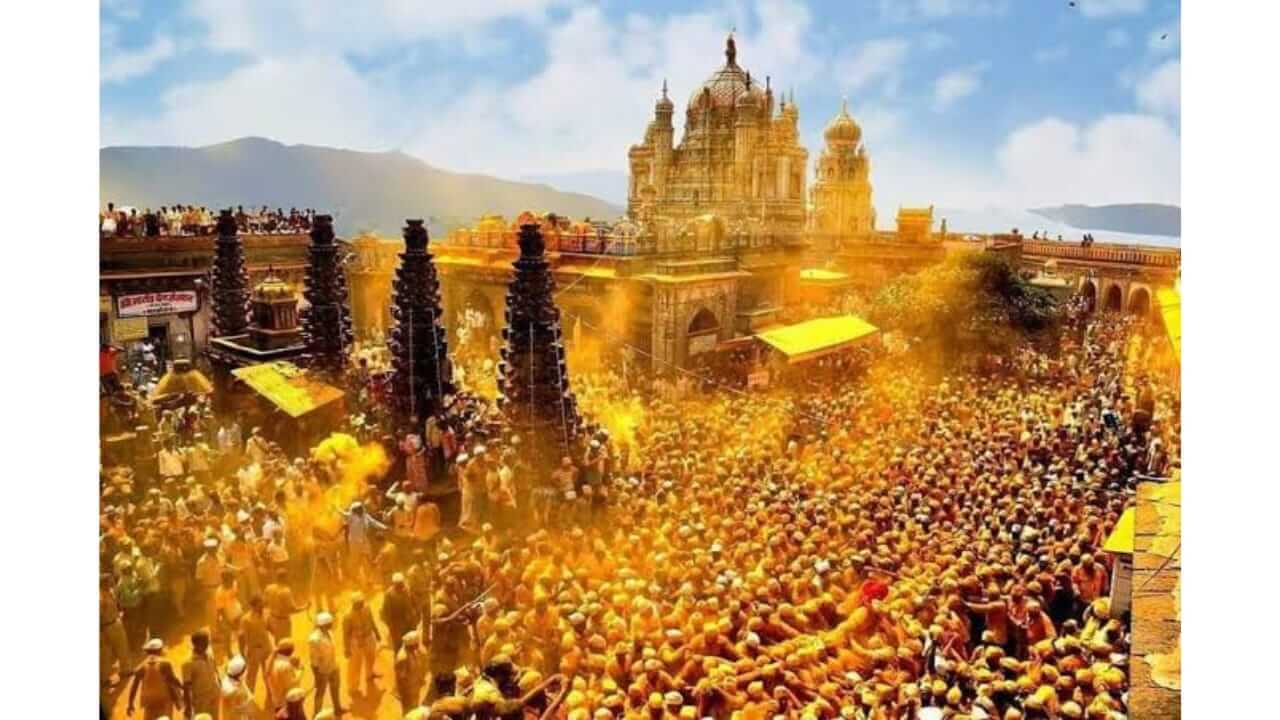 Champa Shashti 2025: नवरात्र विशेष पुणे जिल्ह्यातील जेजुरीत असलेले खंडोबा मंदिर