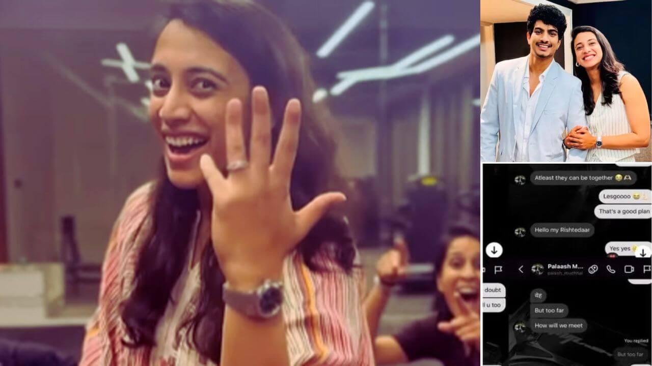 स्मृती मानधनाचे लग्न मोडल्याची चर्चा, ‘ते’ कथित चाट व्हायरल…नेमकं सत्य काय?