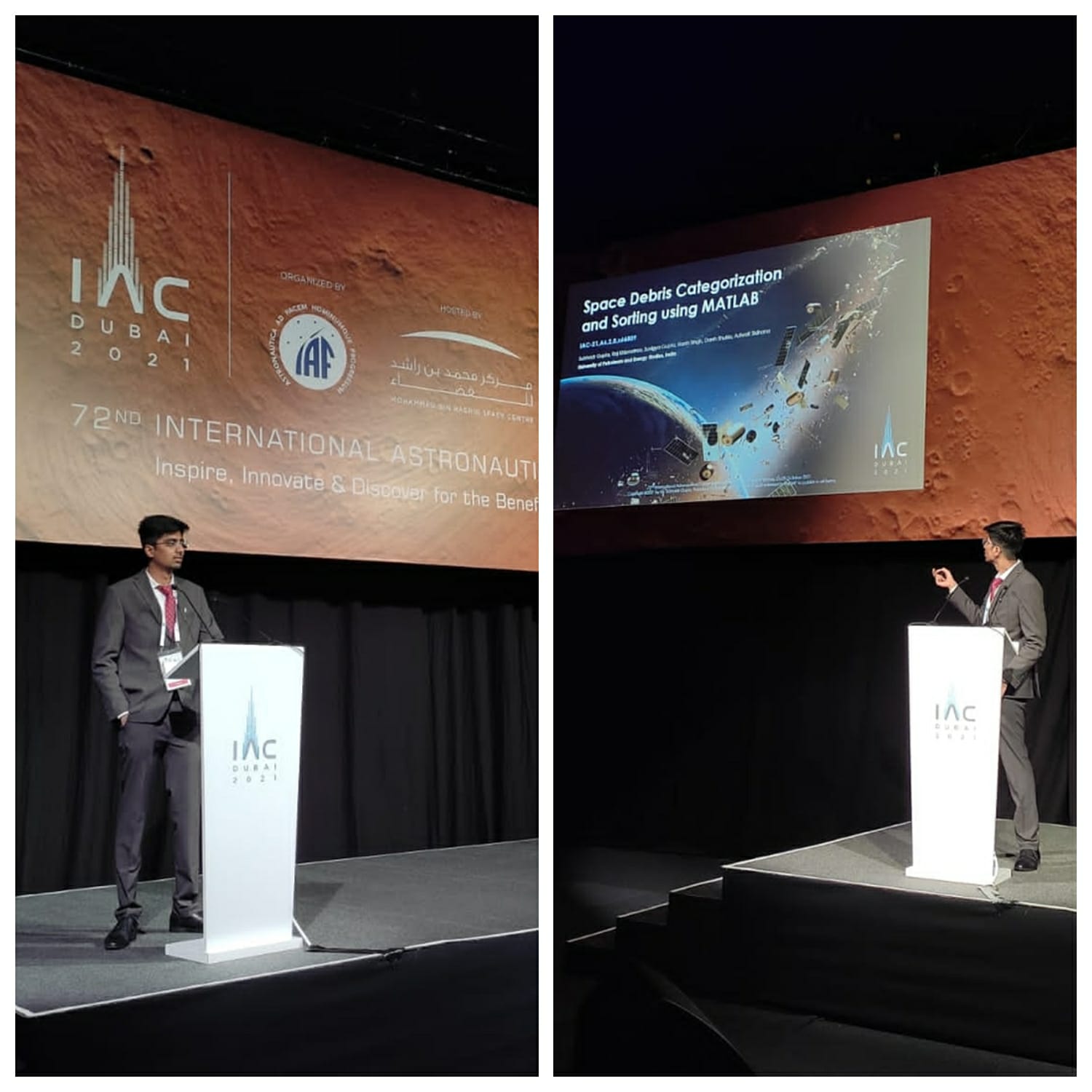 टिमरनी के अद्वैत का कमाल, Dubai International Astronautical Congress में पेपर प्रेजेंटेशन