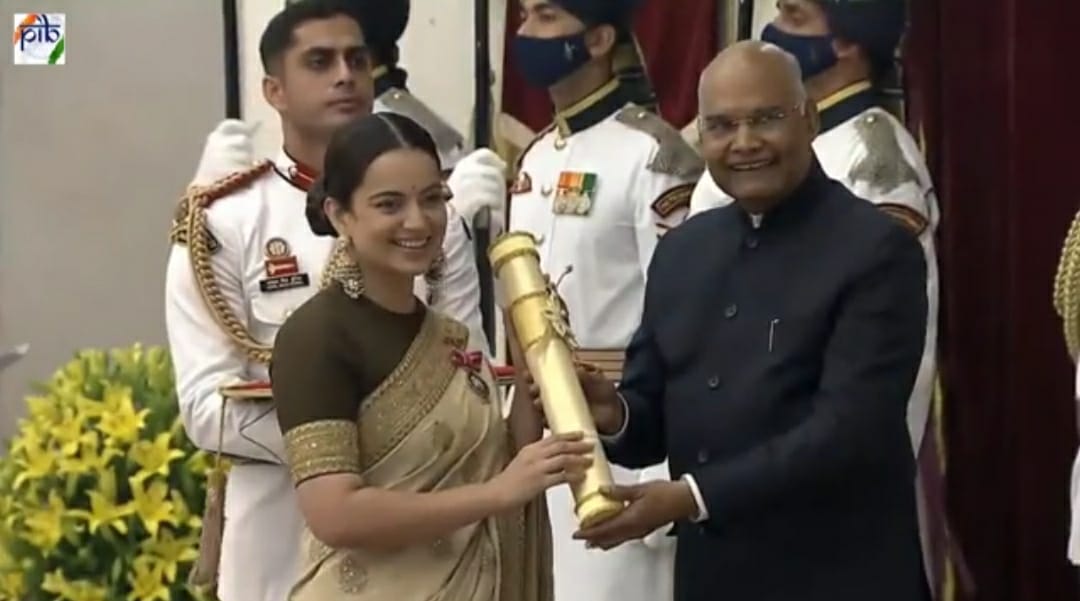 Padma Award: कंगना रनौत, अदनान सामी, रानी रामपाल पद्मश्री से सम्मानित