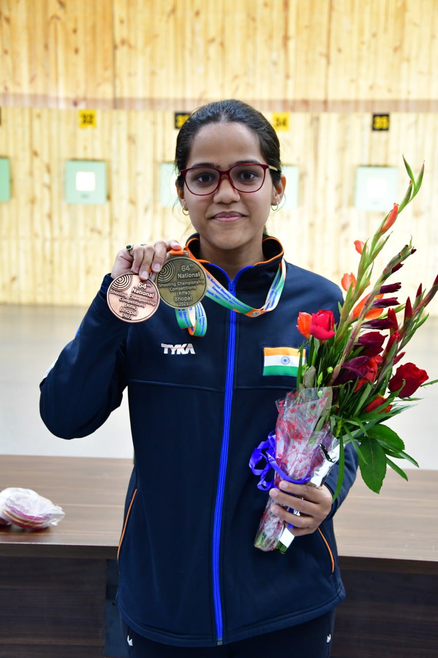 जबलपुर की श्रेया अग्रवाल का ISSF वर्ल्ड कप चैंपियनशिप में चयन