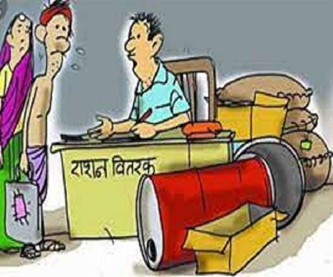 शिवपुरी जिले में नहीं रुक रही राशन की कालाबाजारी, पुलिस ने जप्त किया क्विंटलों राशन