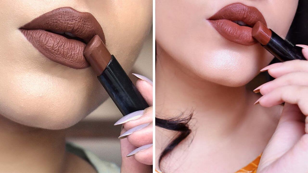 परफेक्ट लगेंगे ये 6 Brown Lipstick शेड्स, लुक में लगा देंगे चार चांद