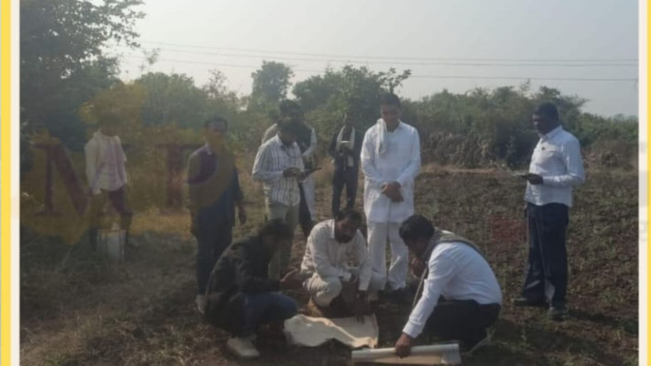 कलेक्टर ने मुक्त कराई गोघगांव गंगेश्वरी मठ की 110 एकड़ जमीन