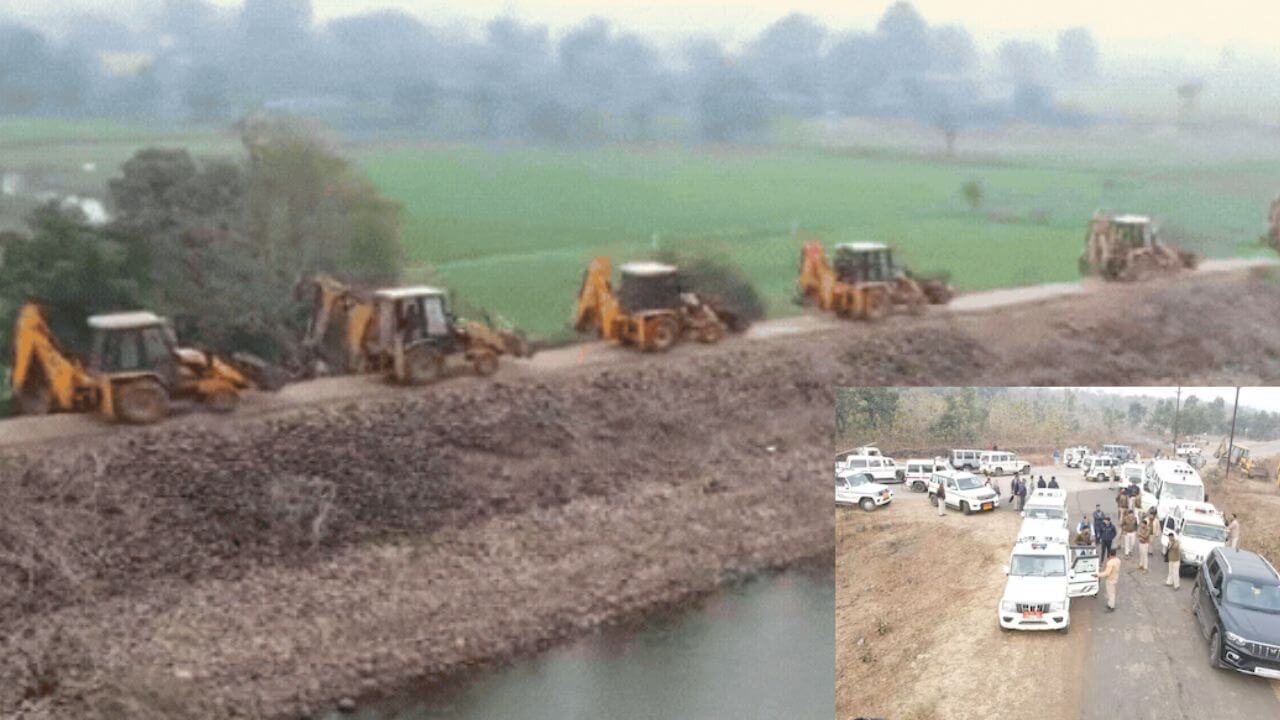 अतिक्रमण मुक्त कराई जाएगी 900 बीघा जमीन, 60 बुलडोजर के साथ उतरा 600 लोगों का प्रशासनिक अमला