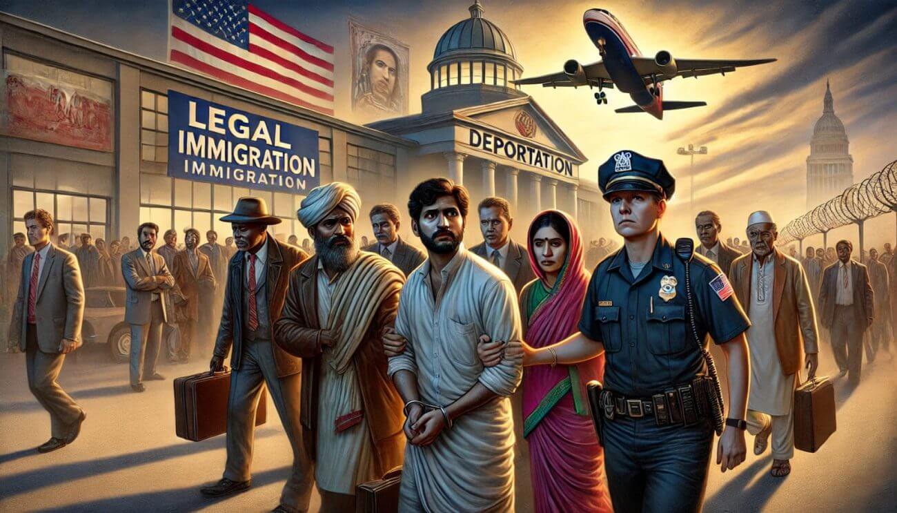 अवैध प्रवासियों से भरी फ्लाइट अमेरिका से भारत के लिए रवाना, ट्रंप सरकार का बड़ा एक्शन