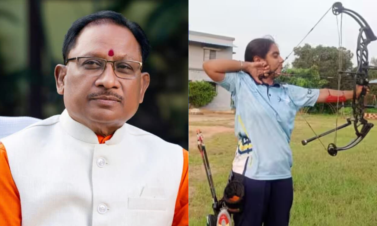 छत्तीसगढ़ की नवलीन कौर बन रहीं तीरंदाजी की नई उम्मीद, CM साय ने दी बधाई