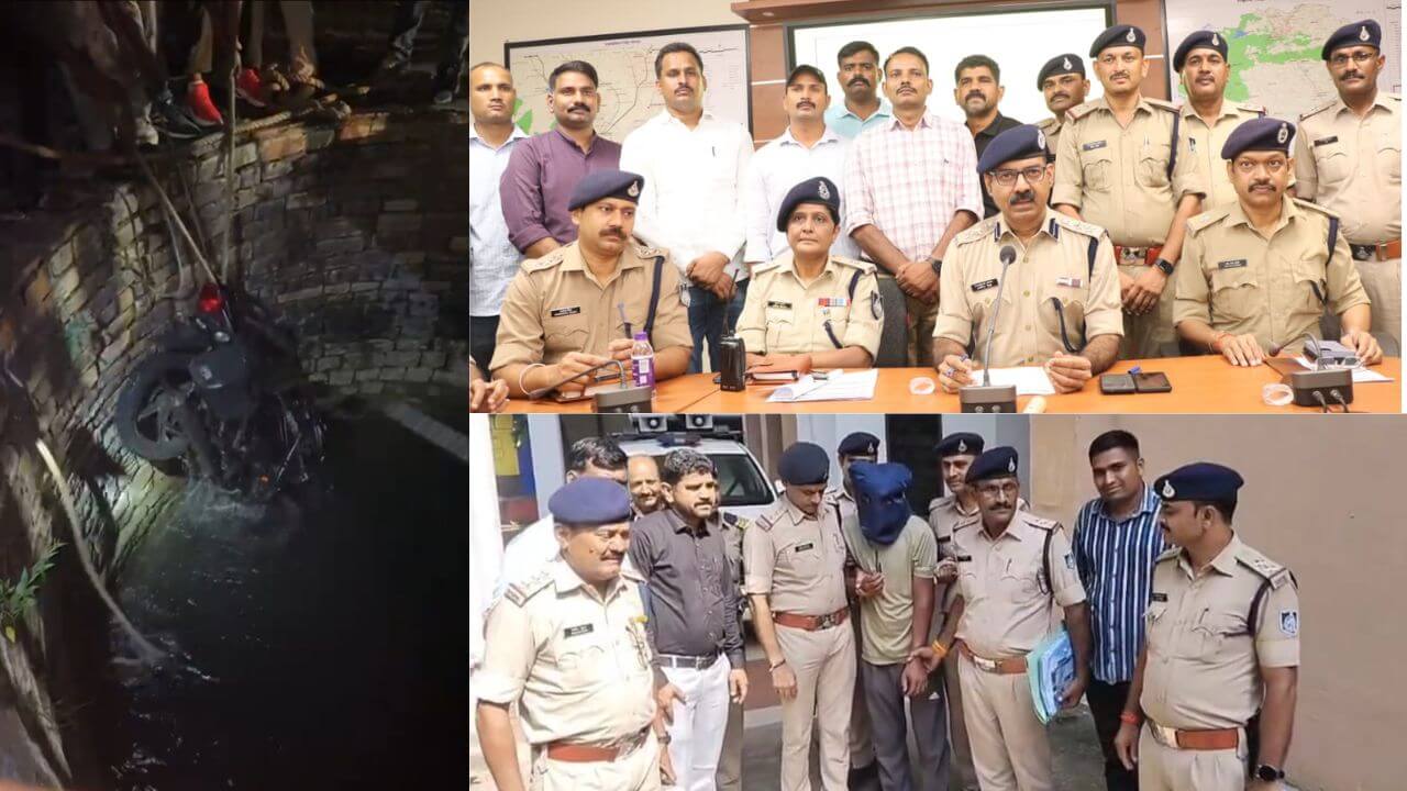 इंदौर के सिपाही को गोली मारकर लूटने वाले बदमाश को ग्वालियर पुलिस ने किया गिरफ्तार, कुएं से निकाली बाइक, अन्य आरोपियों की तलाश