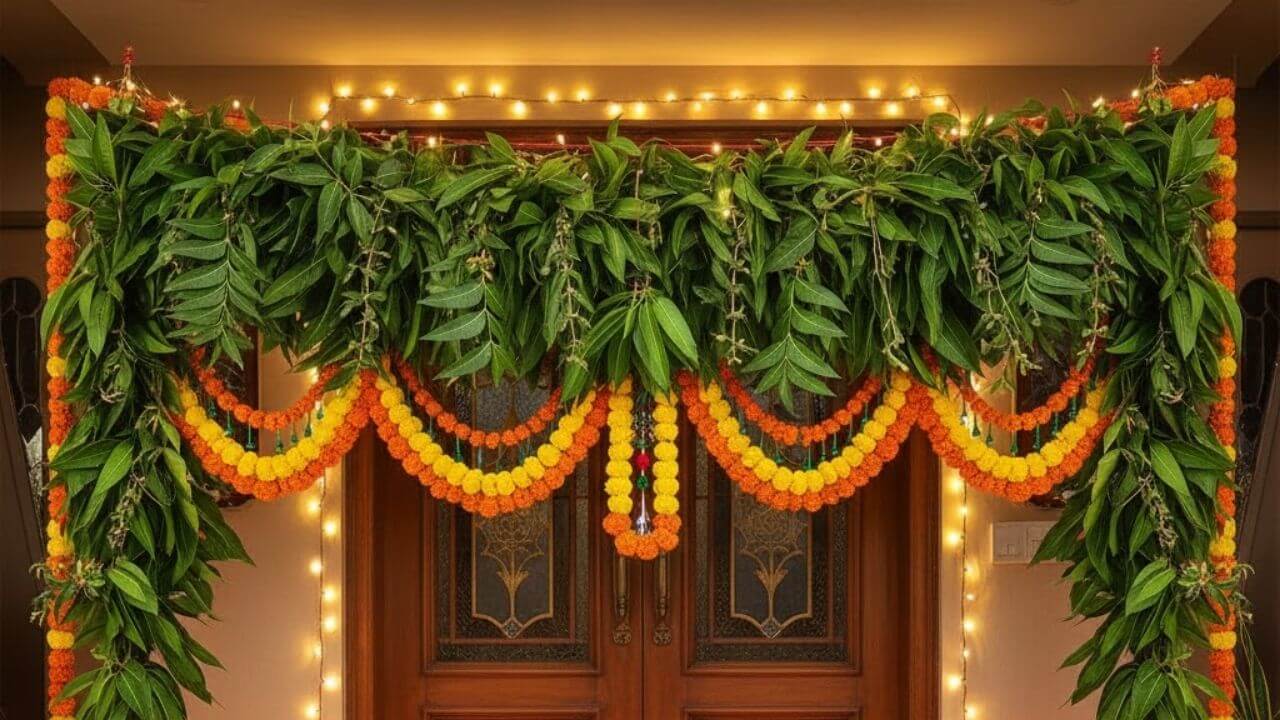 दिवाली पर सिर्फ आम के पत्ते नहीं, बल्कि इन पत्तों की तोरण भी दे सकती है शुभ परिणाम, जानें महत्त्व