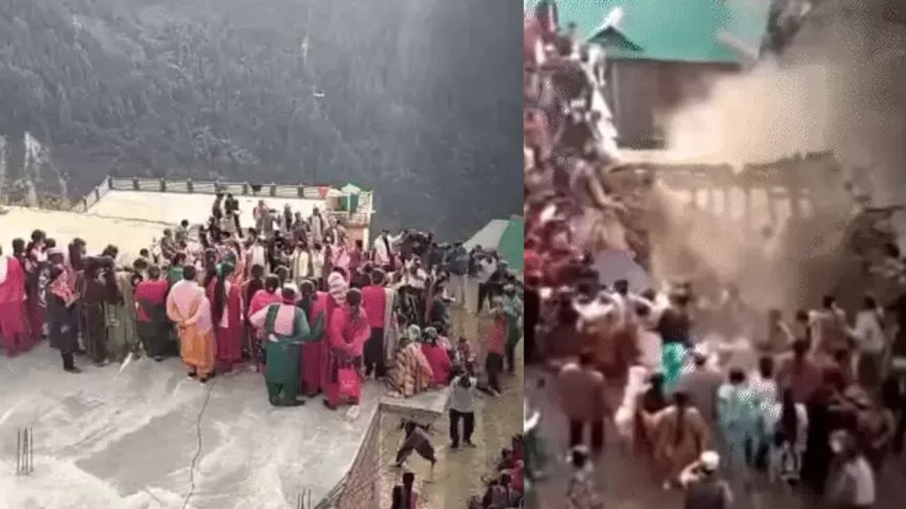 चंबा में शादी समारोह के दौरान हादसा, घर की छत गिरने से 20 से 25 लोग मलबे में दबे