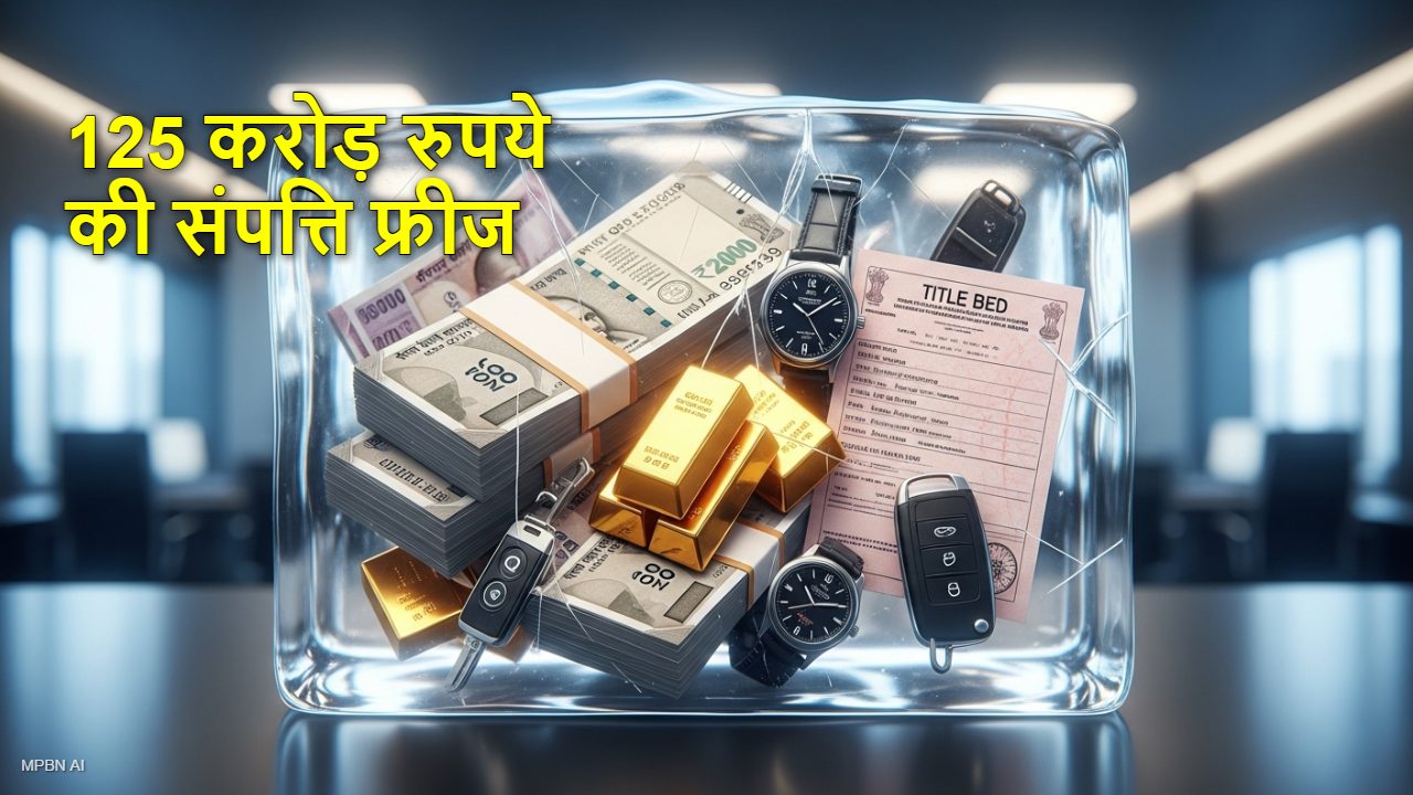 नशा तस्करों पर पुलिस का बड़ा एक्शन, 125 करोड़ रुपये की संपत्ति स्थाई रूप से की फ्रीज