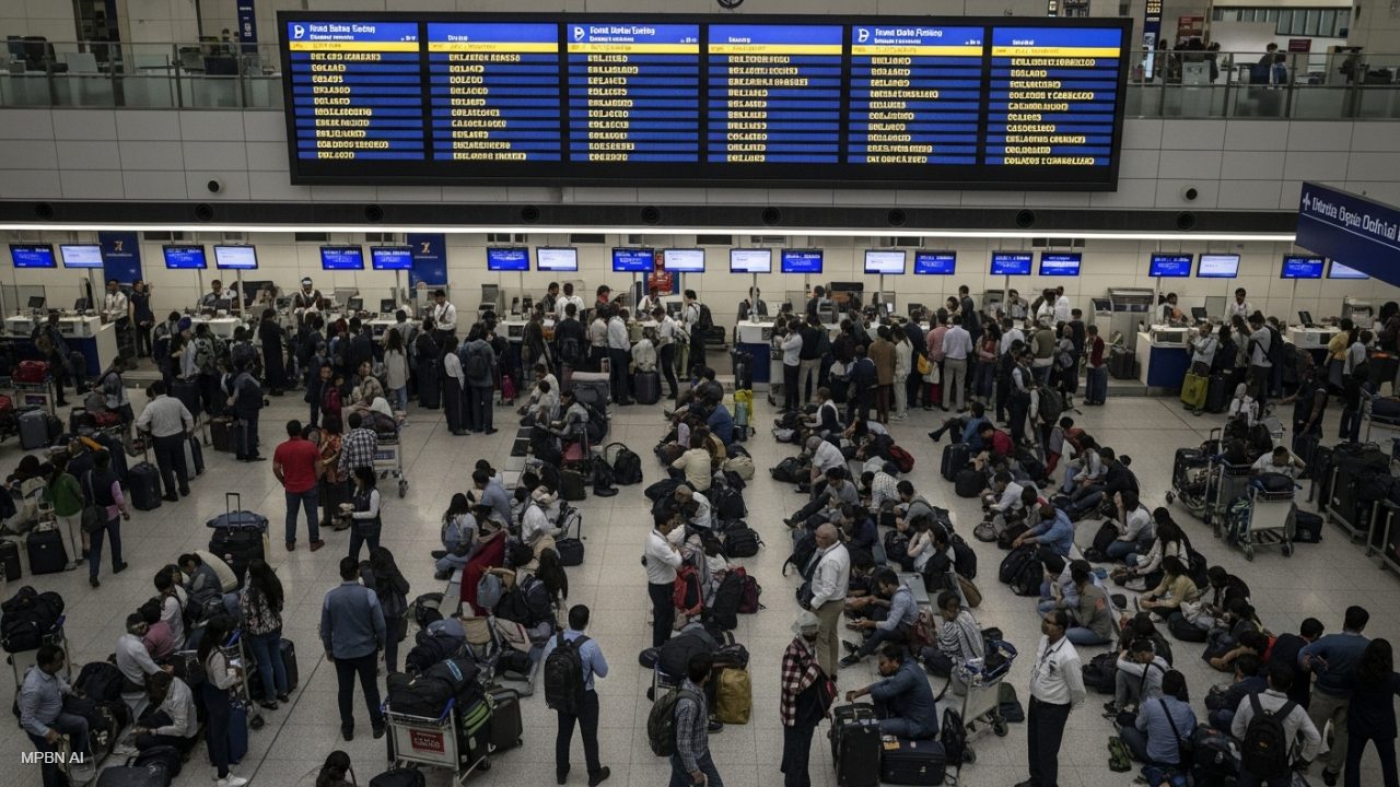 दिल्ली–कर्नाटक में सैकड़ों उड़ानें ठप, इंडिगो संकट गहराया, सोमवार को भी नहीं सुधरी हालत