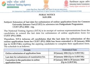 CUET PG Registration 2026