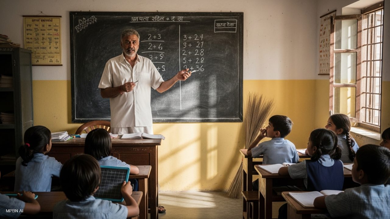 टीचर गायब, स्वीपर बना गुरुजी! सरगुजा के स्कूल की हकीकत ने सबको चौंकाया