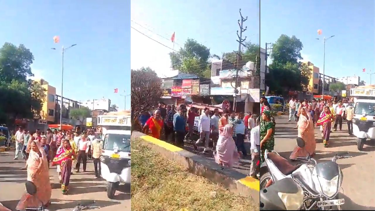 आखिर क्यों इंदौर की सड़कों पर उतरी जनता? शहर में लगा लंबा जाम