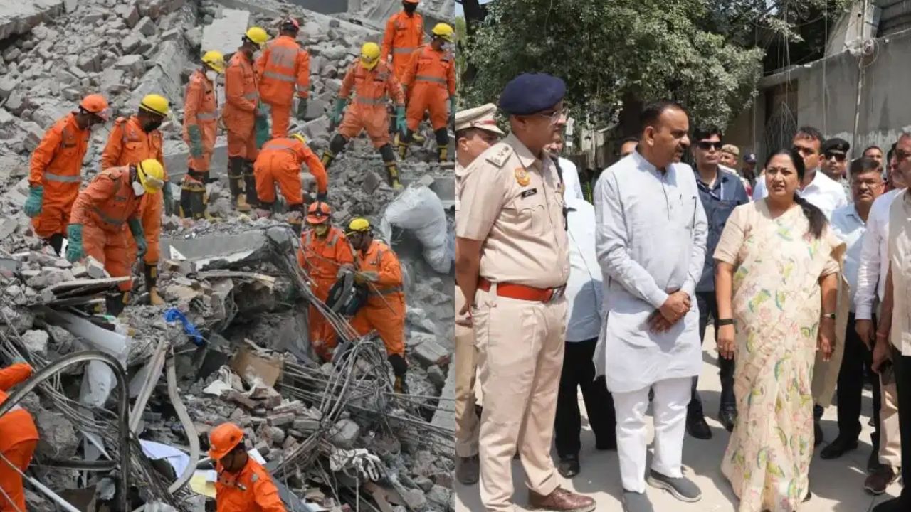 दिल्ली: साकेत बिल्डिंग हादसे पर सरकार की बड़ी कार्रवाई, 2 अफसरों को किया सस्पेंड, CM रेखा गुप्ता ने दिए मजिस्ट्रेट जांच के आदेश