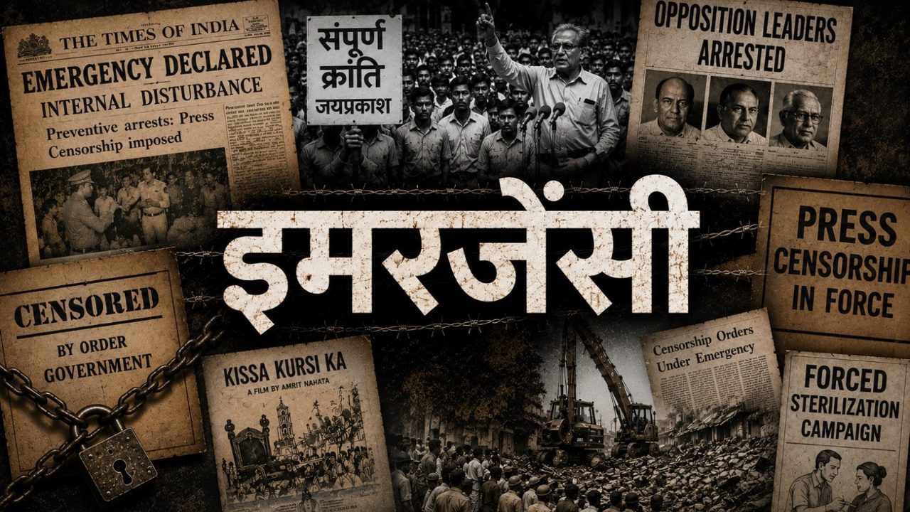 आपातकाल के 51 साल: सेंसरशिप, नसबंदी, तुर्कमान गेट और लोकतंत्र की लड़ाई की अनगिनत कहानियां