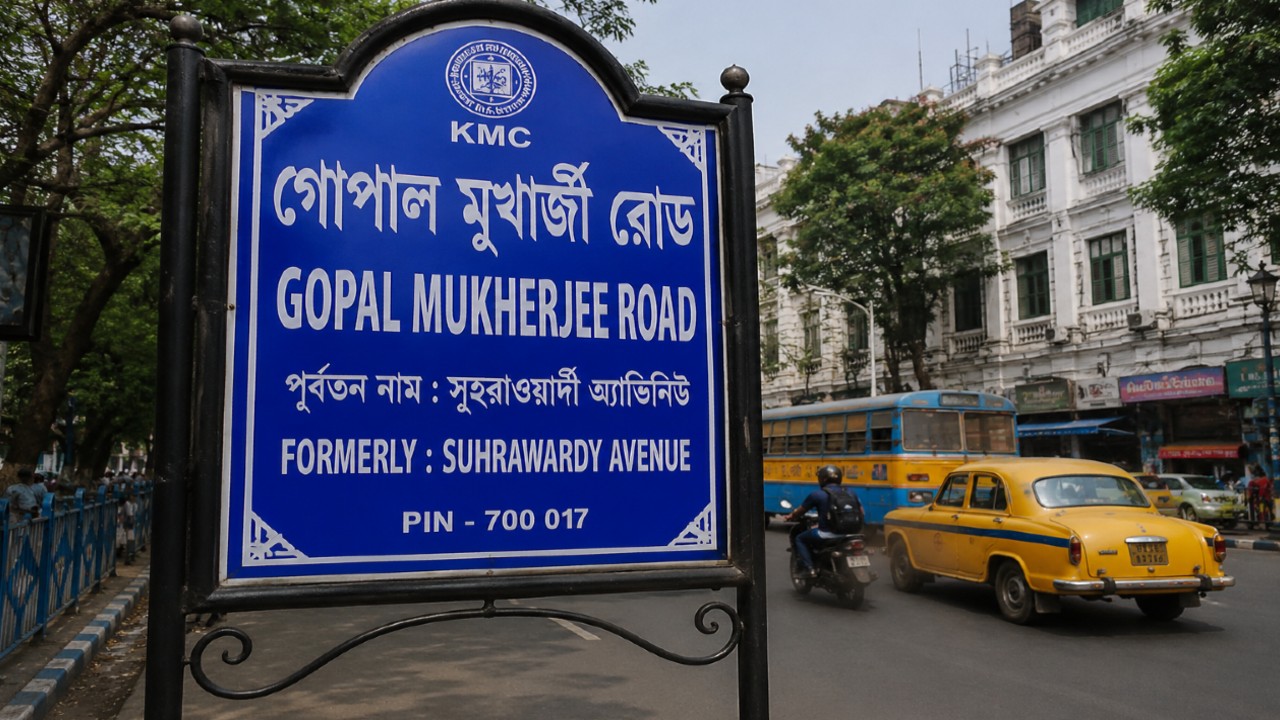 पश्चिम बंगाल: कोलकाता में सुहरावर्दी एवेन्यू का नाम बदला, अब ‘गोपाल मुखर्जी रोड’ के नाम से जानी जाएगी सड़क, सीएम शुभेंदु अधिकारी ने दी जानकारी