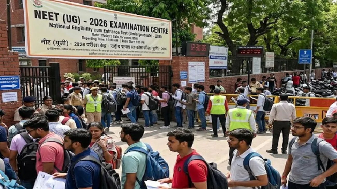 NEET UG Re-Exam 2026 कल, NTA ने किए कड़े इंतजाम, 1.38 लाख CCTV कैमरों से होगी निगरानी
