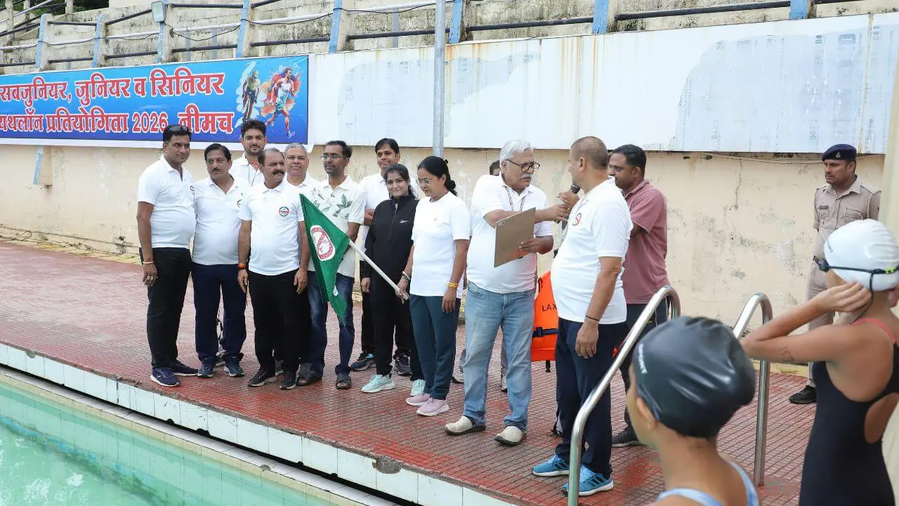 नीमच ट्रायथलॉन चैंपियनशिप 2026 का धमाकेदार आगाज, 230 खिलाड़ियों ने दिखाई दमदार चुनौती
