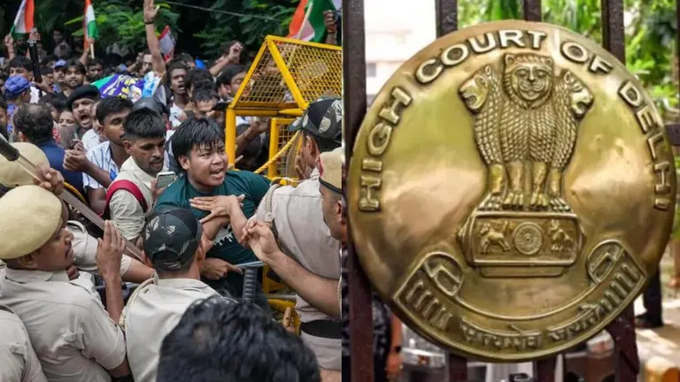 दिल्ली: प्रदर्शनकारियों पर हुई कार्रवाई को लेकर हाईकोर्ट सख्त, केंद्र और पुलिस को भेजा नोटिस, पढ़ें खबर