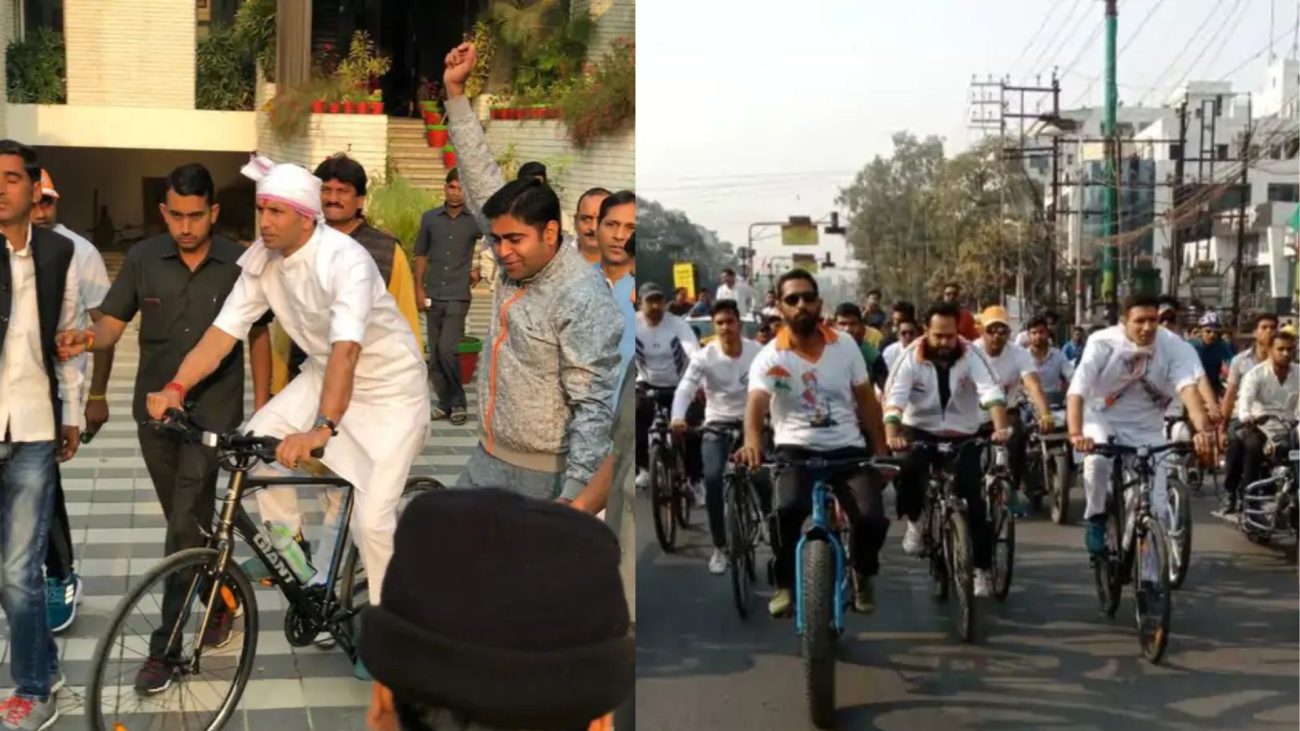 इंदौर से भोपाल तक साइकिल यात्रा पर निकले जीतू पटवारी, छात्रों के मुद्दों पर सरकार को घेरने की तैयारी, पढ़ें खबर