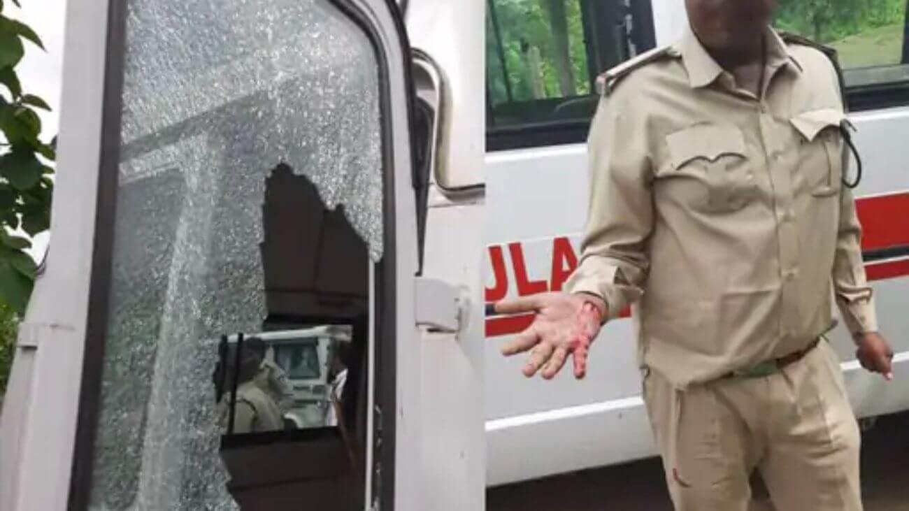इंदौर में वन विभाग की टीम पर हमला, तलवार से वार किया, गाड़ियों के कांच फोड़े, 3 पर दर्ज हुआ केस
