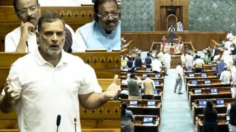 राहुल गांधी का बड़ा हमला, कहा- अमित शाह ने दिया फायरिंग का आदेश, लोकसभा में हंगामा, किरेन रिजिजू ने कहा प्रमाण दें