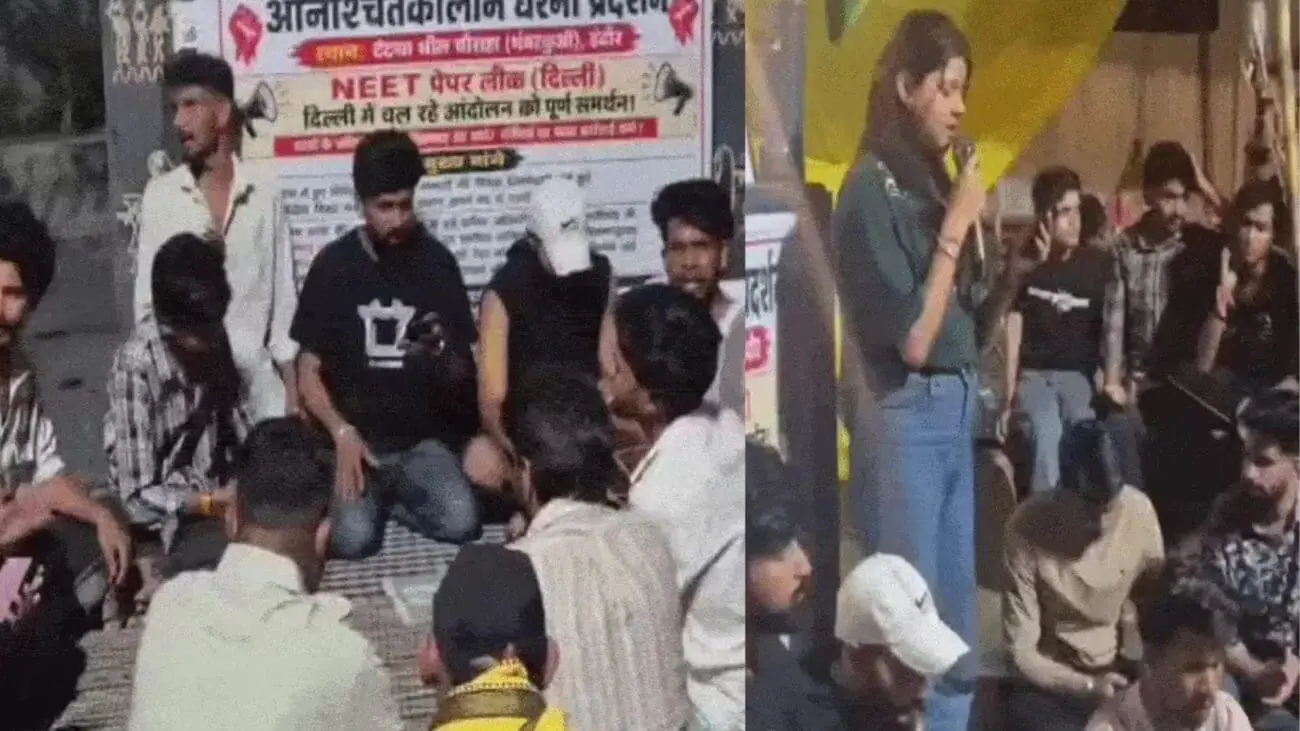 इंदौर में 17 दिन से छात्रों का धरना जारी, शिक्षा मंत्री के इस्तीफे की मांग, 23 सूत्रीय मांगों को लेकर दिया जा रहा अनिश्चितकालीन धरना