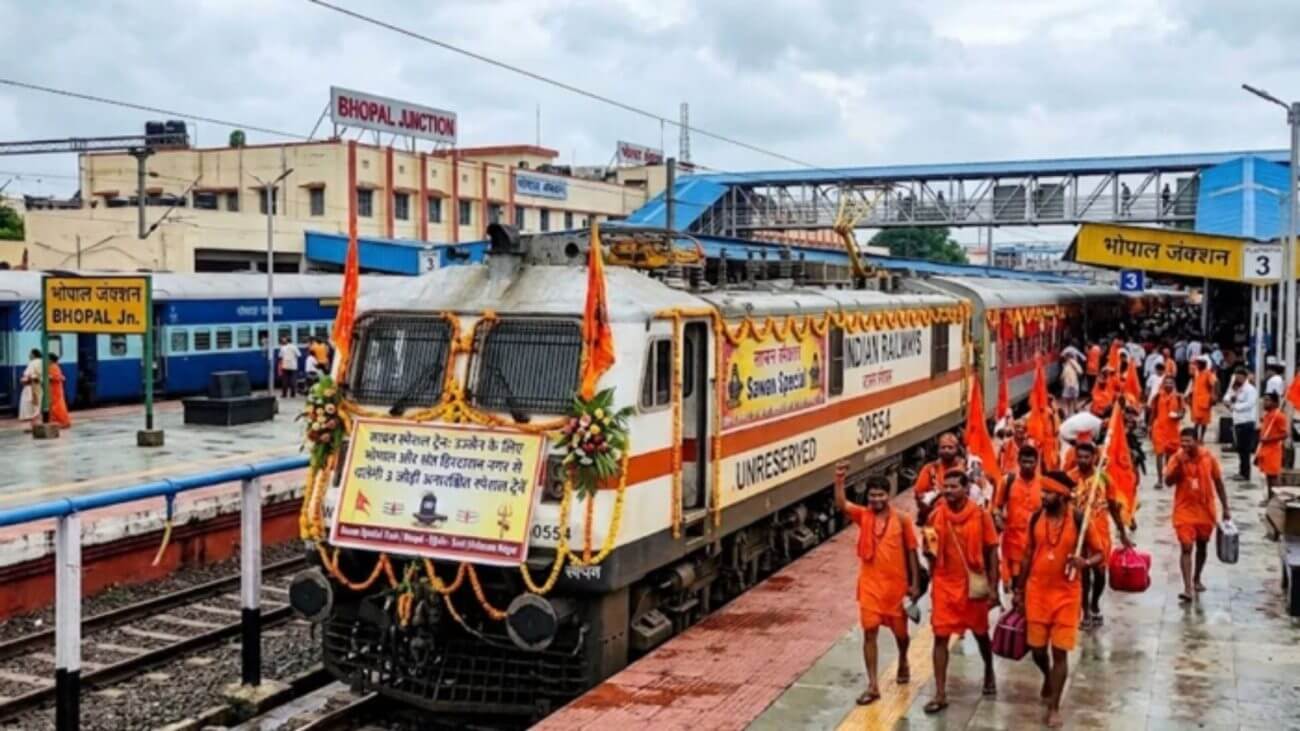 महाकाल दर्शन के लिए रेलवे ने किया बड़ा इंतजाम, उज्जैन-भोपाल के बीच चलेंगी 3 स्पेशल ट्रेनें, 5 ट्रेनों के फेरे बढ़े