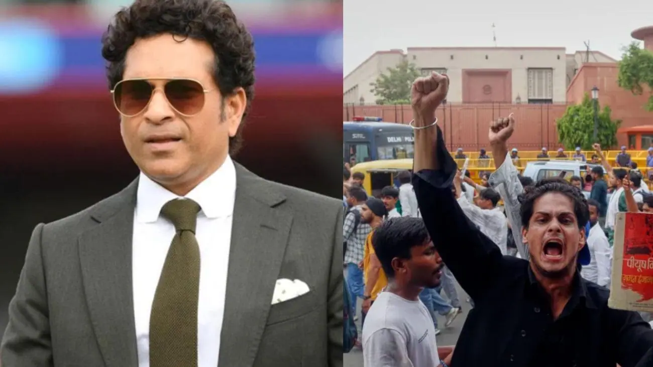 छात्र आंदोलन के बीच पहली बार बोले सचिन तेंदुलकर, कहा- ‘असफल होना ठीक है, लेकिन नकल कभी नहीं’