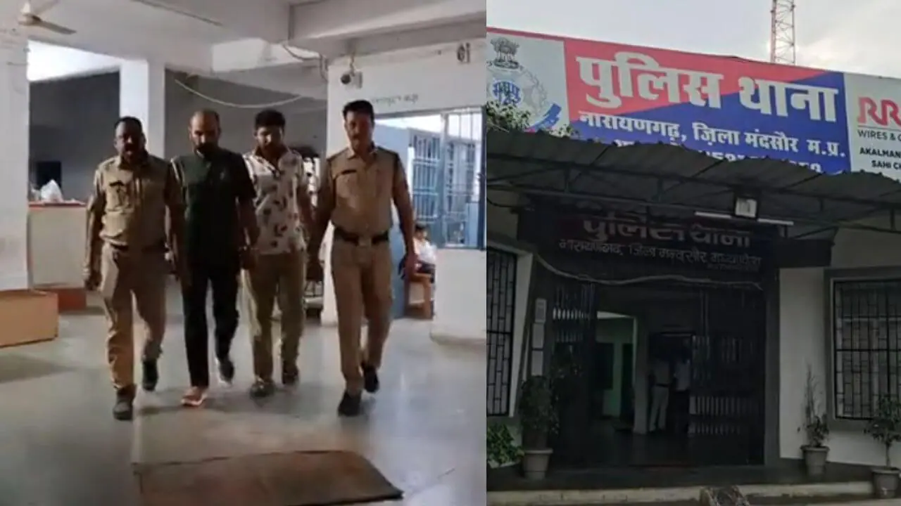 स्कॉर्पियो से 1.1 किलो अफीम जब्त: बोनट में छिपाकर ले जा रहे थे तस्कर, मंदसौर पुलिस ने हरियाणा के दो आरोपियों को दबोचा