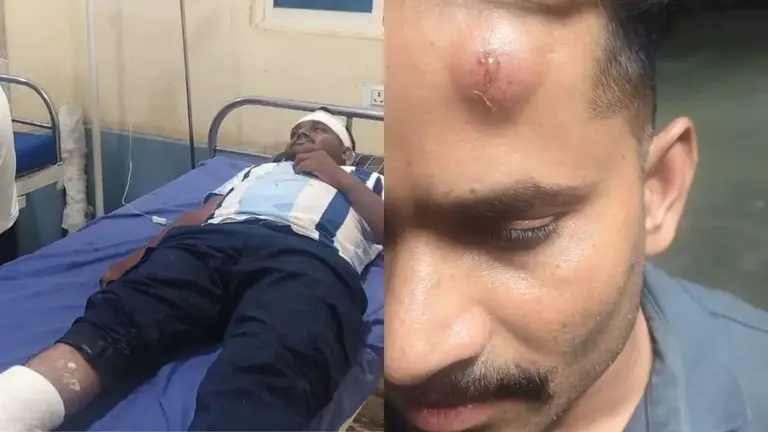 राजगढ़ में MP-UP की पुलिस पर हमला, ग्रामीणों ने किया पथराव, 3 पुलिसकर्मी घायल