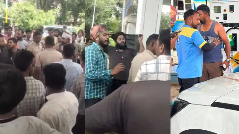 नीमच पेट्रोल पंप पर बवाल: बच्ची के पैर पर चढ़ी कार तो दो पक्षों के बीच जमकर हुई मारपीट, युवक का सिर फूटा, थाने पहुंचा मामला