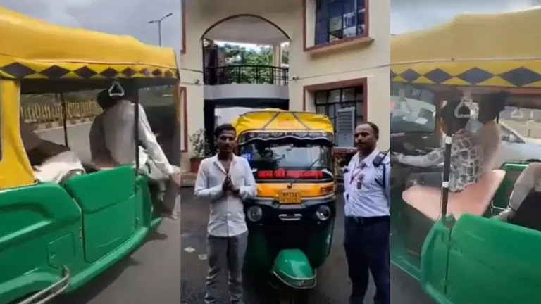 नाबालिग चला रहा था सवारियों से भरा ऑटो, वीडियो वायरल होते ही उज्जैन ट्रैफिक पुलिस का बड़ा एक्शन