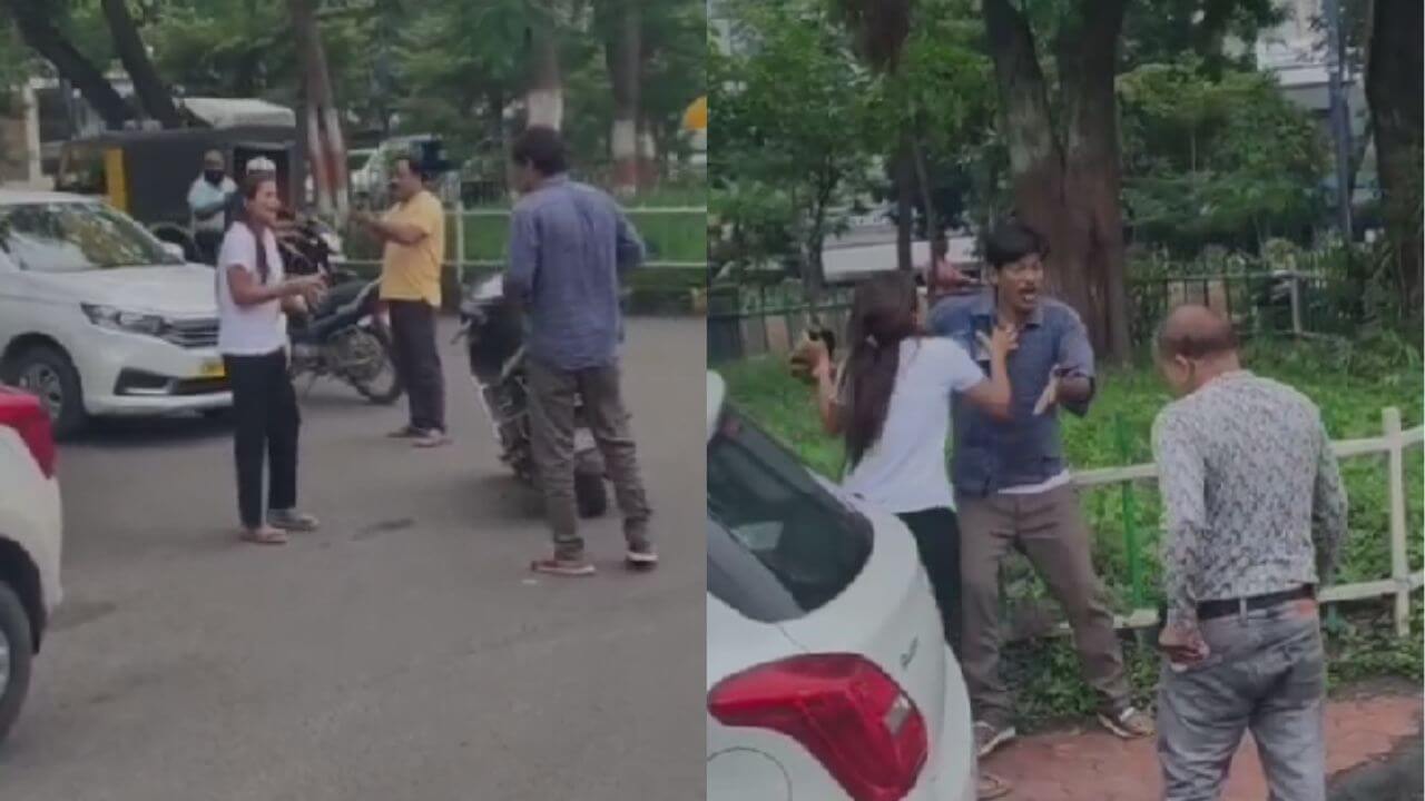 ‘मेरा घर बर्बाद कर दिया…’ सड़क पर फूटा पति का गुस्सा, पत्नी को बेल्ट से पीटने का VIDEO वायरल